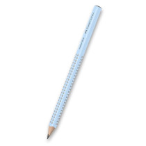 Grafitová tužka Faber-Castell Grip Jumbo tvrdost B, výběr barev sv. modrá