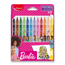 Dětské fixy Maped Barbie 12 barev