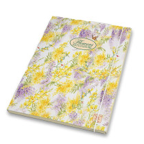 3chlopňové desky Pigna Nature Flowers A4, mix motivů