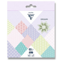 Sada papírů Clairefontaine Origami Spring, 60 listů