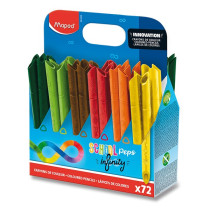 Pastelky Maped Color´Peps Infinity školní sada, 72 ks