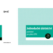 Jednoduché účetnictví podrobné pro plátce DPH A4