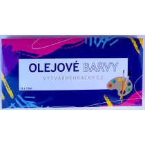 Olejové barvy sada 12ks