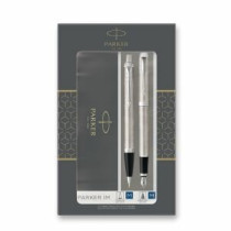 Parker IM Stainless Steel CT sada plnicí a kuličkové pero