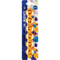 Magnety Smajlík - 6ks, průměr 30mm