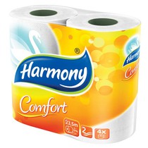 Toaletní papír Harmony Comfort - 2 vrstvy, 4ks